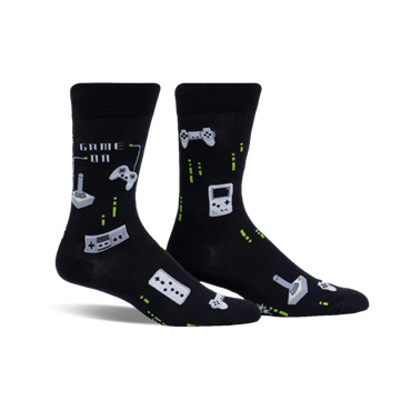 custom gaming themed socks 